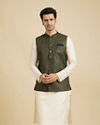 Emerald Regalia Nehru Jacket